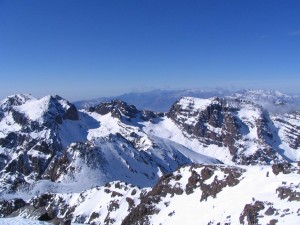 From the summit of Toubkal