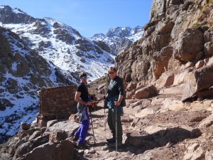 Paul & Martin on the track above Sidi Paul & Martin on the track above Sidi